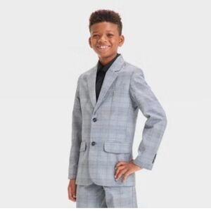 Cat & Jack Gray Blazer Tailored Fit Formal Wear